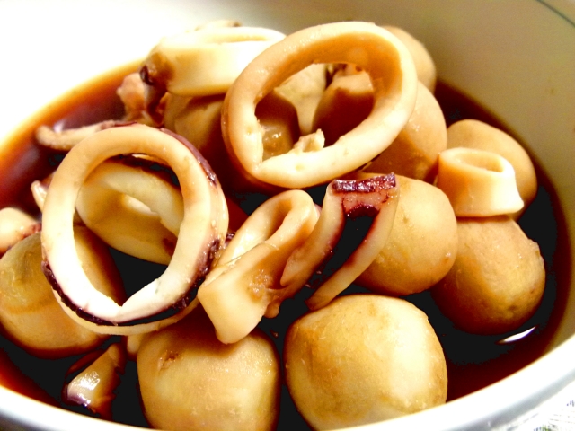 イカと里芋の煮物